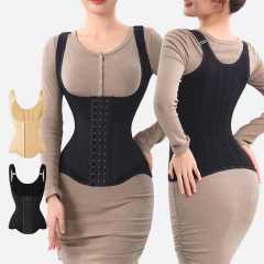 MISTHIN Daily-Wear Waist Trainer | Double-Compression 7D Memory Bone Corset for Breathable Slimming (OEM/ODM),Misthin Factory,Everyday Colombian Waist Trainer Corset Double Compression Body Shaper Steel Bones for Tummy Control Slimming Flat Breathable