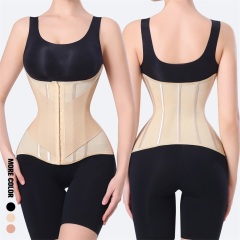 Custom Corrigerend Body Shaper Cincher Womens Slimming Sheath Waist Girdle Corsets Compression Waist Trainers with Personal logo