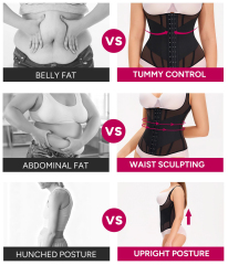 Tummy Control Waist Trainer with Adjustable Straps - Nylon/Spandex 85/15, Grade 2 Pressure, ISO Certified, OEM/ODM,Misthin Factory,Tummy Control Waist Trainer with Adjustable Straps - Nylon/Spandex 85/15, Grade 2 Pressure, ISO Certified, OEM/ODM