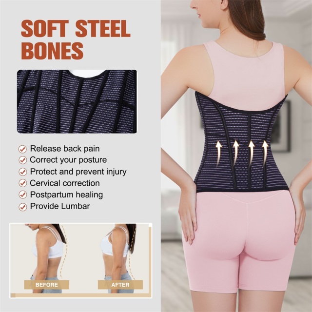 Women Slimming Girdles Corset Underwear Sheaths Shaping Suit Body Shaper Breathable Colombia Liposuction Waist Trainer Wholesale