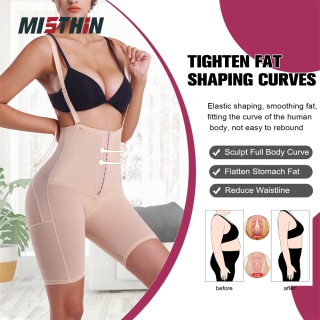Seamless Women Shoulder Strap Shaping Underwear - Nylon/Spandex, Grade 2 Pressure, Seamless design, Shoulder Strap, Butt Lifter, Corset Panties, Tummy Control, Waist Trainer, ISO Certified, OEM/ODM,Misthin Factory,Seamless Women Shoulder Strap Shaping Underwear - Nylon/Spandex 70/30, Grade 2 Pressure, Seamless design, Shoulder Strap, Butt Lifter, Corset Panties, Tummy Control, Waist Trainer, ISO Certified, OEM/ODM