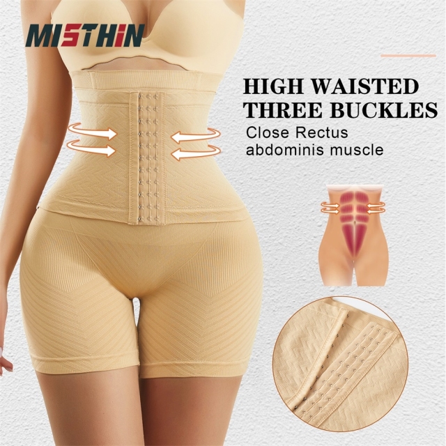 Full Body Women Shapewear - Nylon/Spandex 80/20, Grade 3 Pressure, Seamless, Padded Buttocks, OEM/ODM Options,Misthin Factory,Full Body Women Shapewear - Nylon/Spandex 80/20, Grade 3 Pressure, Seamless, Padded Buttocks, OEM/ODM Options