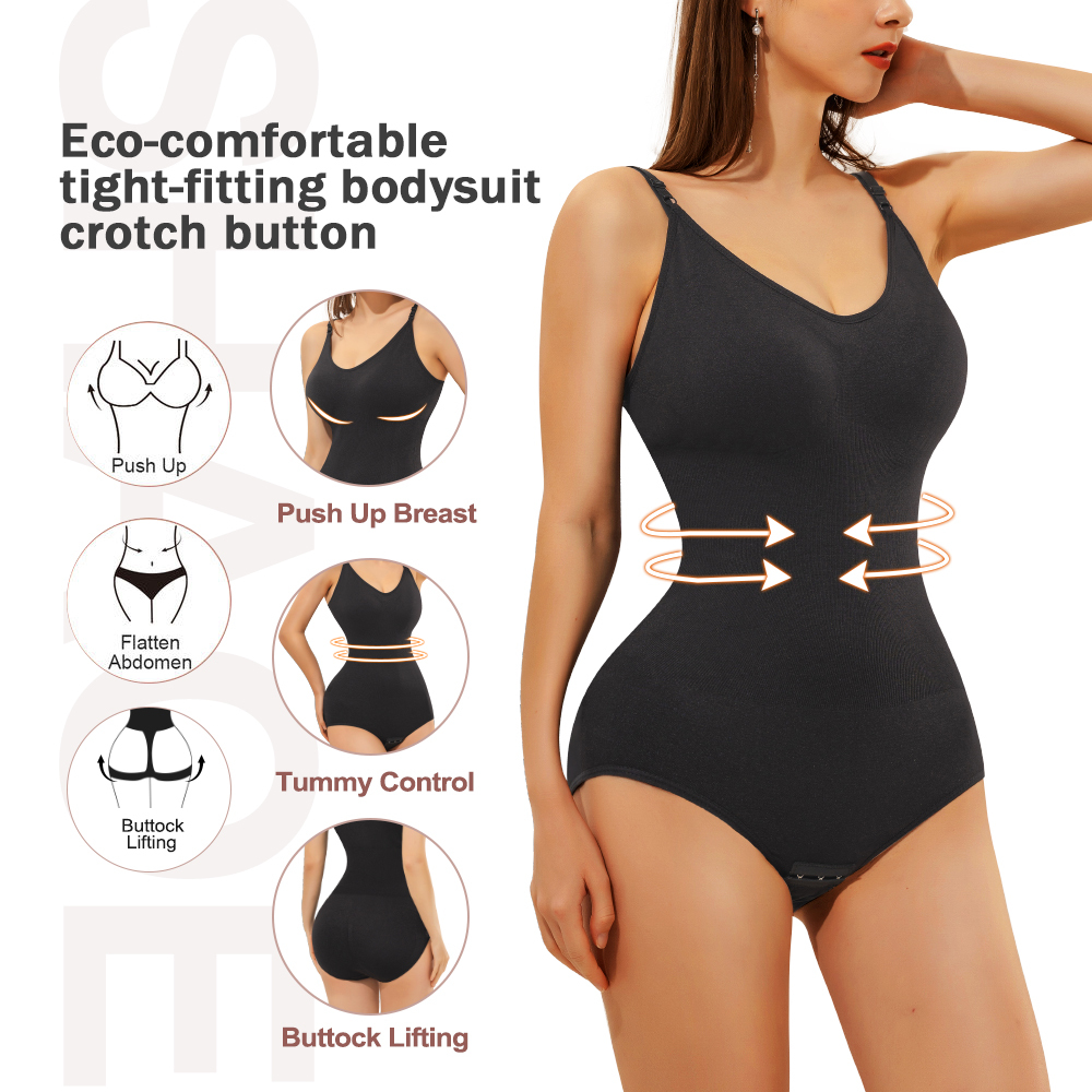 Customizable Seamless Tummy Control Full Body Jumpsuit -Backless Design, Cool Colors Available OEM/ODM,Misthin Factory,Custom Woman Seamless Tummy Control Full Body Suit Shaper Jumpsuit Women Backless Cool Colors Bodysuit Slimming Thong Shapewear