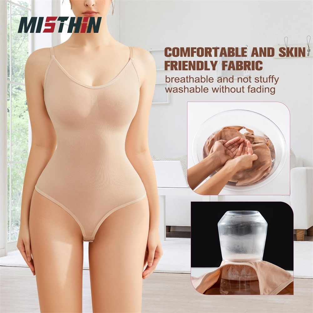Custom Shaping Women Tummy Control Bodysuit Full Body Underwear Shapewear Thong Panties Waist Trainer Shaper for Women,Misthin Factory,Custom Shaping Women Tummy Control Bodysuit Full Body Underwear Shapewear Thong Panties Waist Trainer Shaper for Women