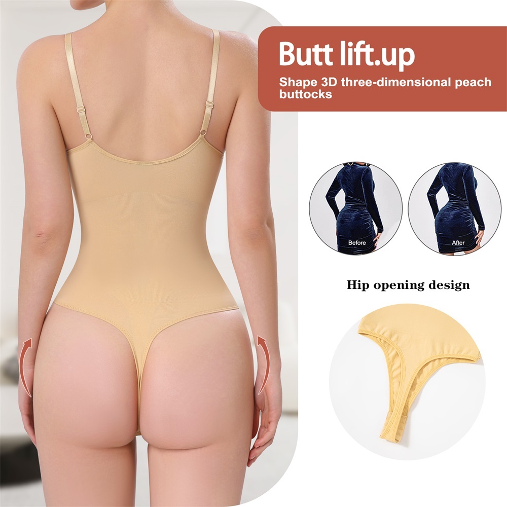 Waisted Slimming Thong Bodysuit with Gridles - Nylon/Spandex 82/18, Grade 2 Pressure, Seamless Waist Trainer, Lower Belly Fat Shaping, ISO Certified, OEM/ODM,Misthin Factory,Waisted Slimming Thong Bodysuit with Gridles - Nylon/Spandex 82/18, Grade 2 Pressure, Seamless Waist Trainer, Lower Belly Fat Shaping, ISO Certified, OEM/ODM
