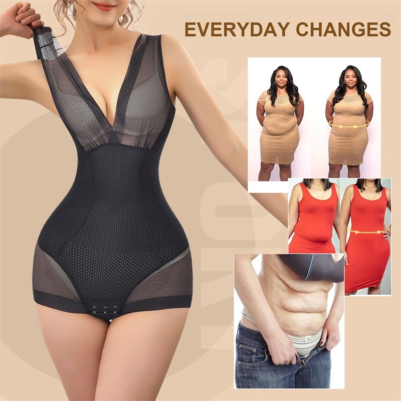High Compression Body Shaper with Bra | Seamless Tummy Control Bodysuit for Plus Size | Misthin OEM/ODM Comfort Tech,Misthin Factory,High Compression Body Shaper with Bra | Seamless Tummy Control Bodysuit for Plus Size | Misthin OEM/ODM Comfort Tech