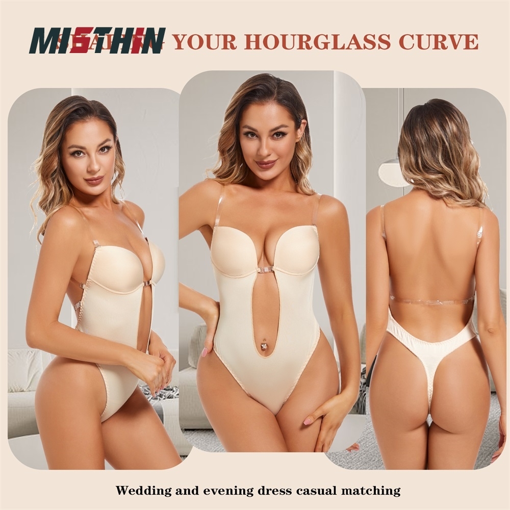 Backless Seamless Full-Body Shaping Bodysuit with Thong - Nylon/Spandex 83/17, Grade 2 Pressure, Low Slimming, Tummy Control, ISO Certified, OEM/ODM,Misthin Factory,Backless Seamless Full-Body Shaping Bodysuit with Thong - Nylon/Spandex 83/17, Grade 2 Pressure, Low Slimming, Tummy Control, ISO Certified, OEM/ODM