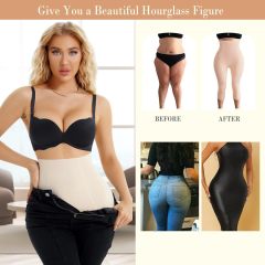 Invisible High Waist Capri Shapewear - Nylon/Spandex 75/25, 250GSM, Grade 2 Pressure, Belly Lifting, Fat Burning, R&D Support for OEM/ODM,Misthin Factory,Invisible High Waist Capri Shapewear - Nylon/Spandex 75/25, 250GSM, Grade 2 Pressure, Belly Lifting, Fat Burning, R&D Support for OEM/ODM