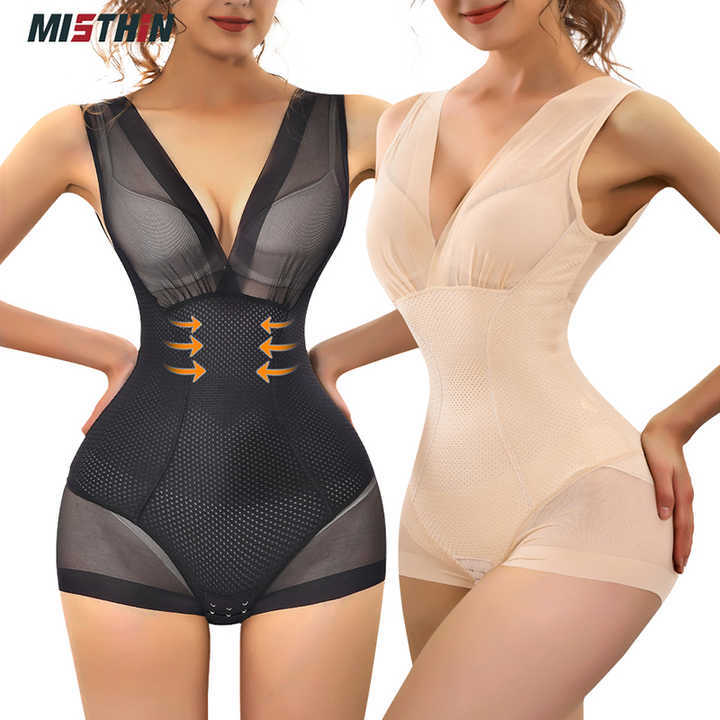 High Compression Body Shaper with Bra | Seamless Tummy Control Bodysuit for Plus Size | Misthin OEM/ODM Comfort Tech,Misthin Factory,High Compression Body Shaper with Bra | Seamless Tummy Control Bodysuit for Plus Size | Misthin OEM/ODM Comfort Tech