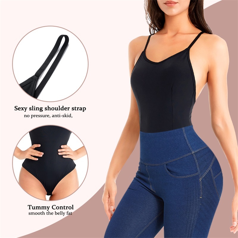 Custom Backless Full Body Shaper Plus Size | Seamless Tummy Control Thong Bodysuit | Misthin OEM/ODM Comfort Tech Manufacturer,Misthin Factory,Custom Backless Full Body Shaper Plus Size | Seamless Tummy Control Thong Bodysuit | Misthin OEM/ODM Comfort Tech Manufacturer