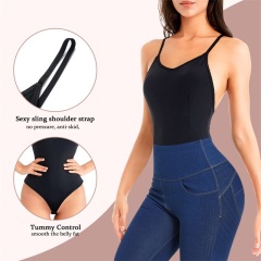 Custom Backless Full Body Shaper Plus Size | Seamless Tummy Control Thong Bodysuit | Misthin OEM/ODM Comfort Tech Manufacturer,Misthin Factory,Custom Backless Full Body Shaper Plus Size | Seamless Tummy Control Thong Bodysuit | Misthin OEM/ODM Comfort Tech Manufacturer