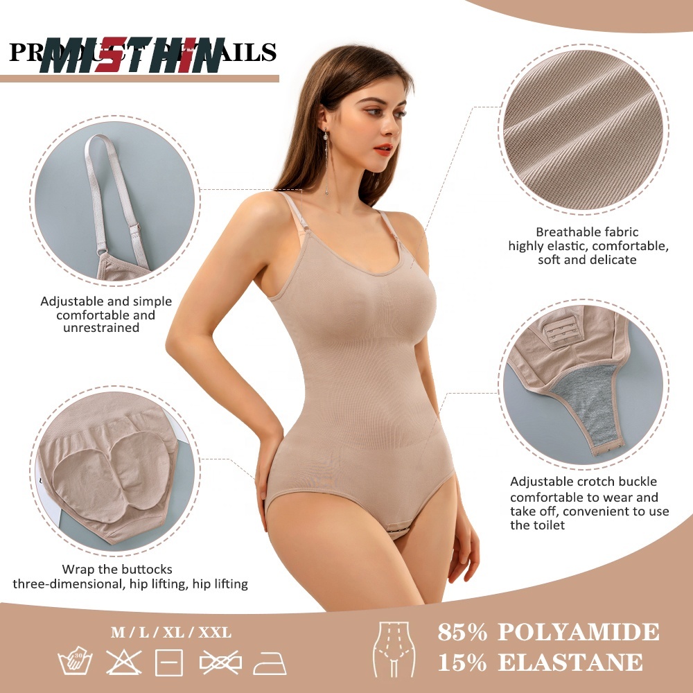 Seamless Compression Bodysuit Wholesale | Tummy Control Full Body Shaper with Zero-Pressure Tech | Misthin Professional Shapewear Manufacturer,Misthin Factory,Seamless Compression Bodysuit Wholesale | Tummy Control Full Body Shaper with Zero-Pressure Tech | Misthin Professional Shapewear Manufacturer