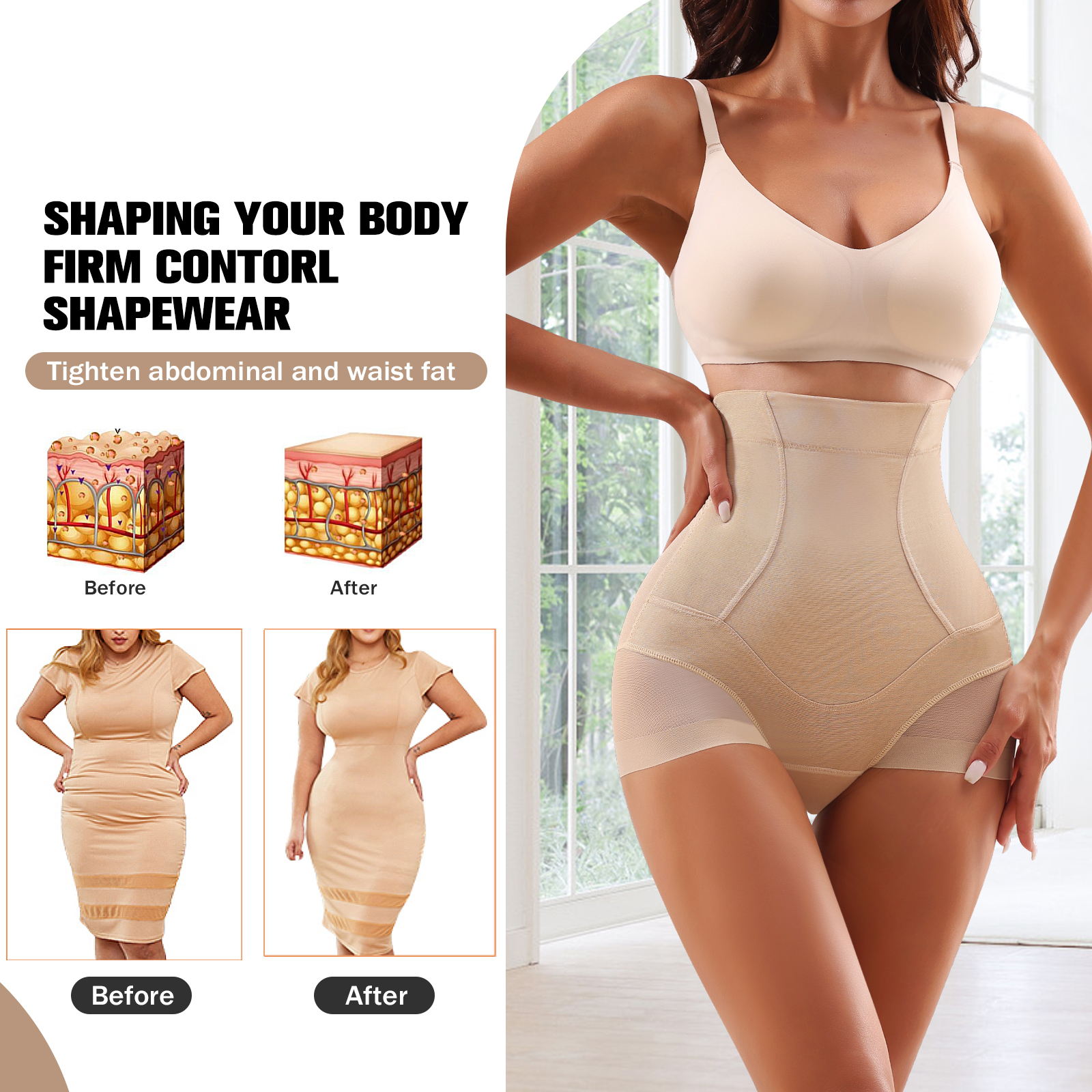 Wholesale Seamless Gym Tummy Control Shapewear Bodysuit - Nylon/Spandex 84/16, Grade 2 Pressure, Waist Trainer, ISO Certified, OEM/ODM,Misthin Factory,Wholesale Seamless Gym Tummy Control Shapewear Bodysuit - Nylon/Spandex 84/16, Grade 2 Pressure, Waist Trainer, ISO Certified, OEM/ODM