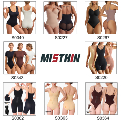 Customizable Full - Body Shaper with Logo - Nylon/Spandex 83/17, High Compression (Grade 3), Colombian - style, Slimming, Tummy Control, ISO Certified, OEM/ODM,Misthin Factory,Customizable Full - Body Shaper with Logo - Nylon/Spandex 83/17, High Compression (Grade 3), Colombian - style, Slimming, Tummy Control, ISO Certified, OEM/ODM