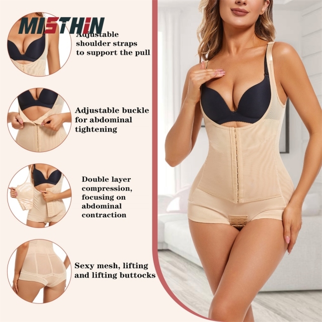 Wholesale Corset Shoulder Strap Shaping Body Vest - Nylon/Spandex 70/30, Grade 2 Pressure, Shoulder Strap, Panties Girdles, Belly Tummy Control, Waist Trainer, ISO Certified, OEM/ODM,Misthin Factory,Wholesale Corset Shoulder Strap Shaping Body Vest - Nylon/Spandex 70/30, Grade 2 Pressure, Shoulder Strap, Panties Girdles, Belly Tummy Control, Waist Trainer, ISO Certified, OEM/ODM