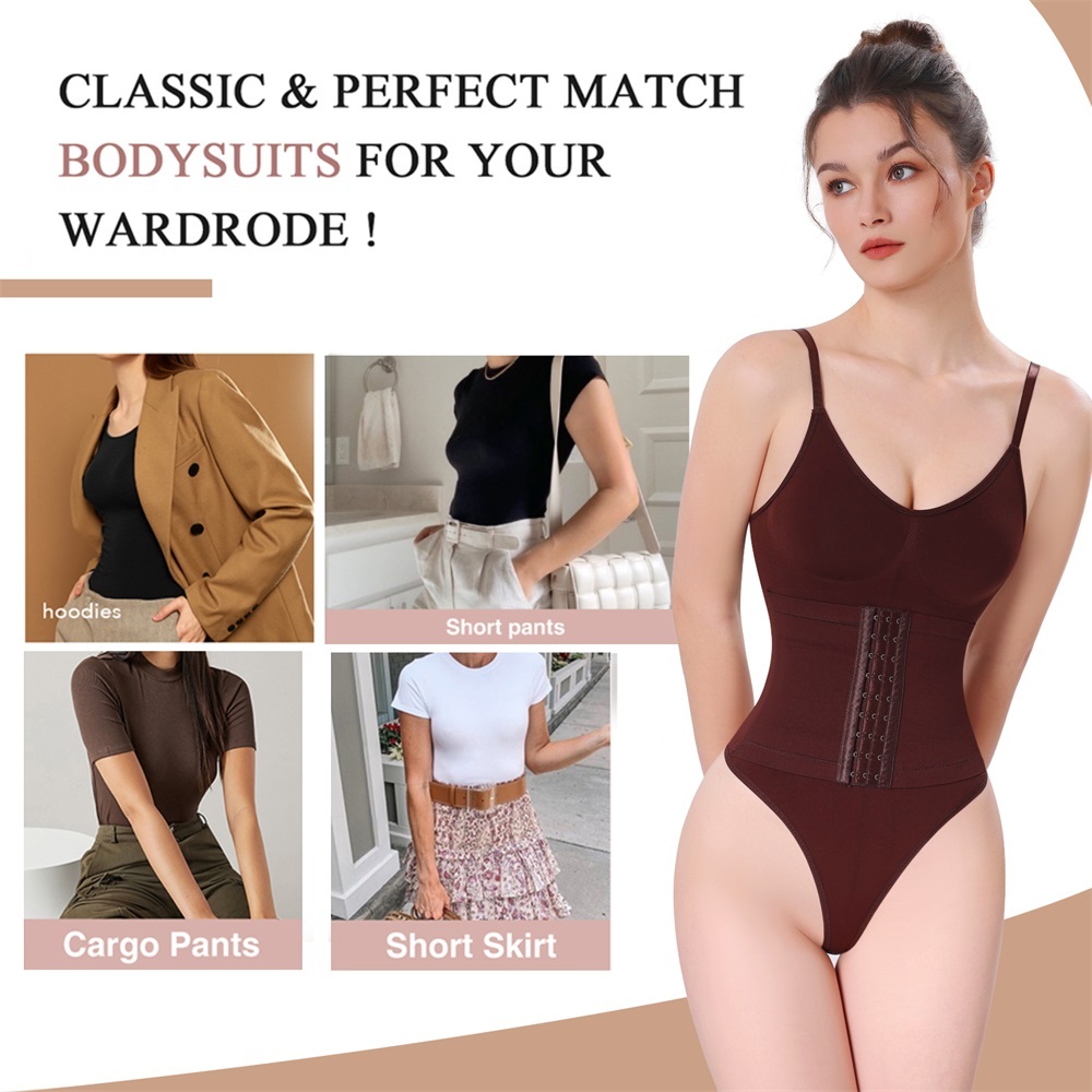 Waisted Slimming Thong Bodysuit with Gridles - Nylon/Spandex 82/18, Grade 2 Pressure, Seamless Waist Trainer, Lower Belly Fat Shaping, ISO Certified, OEM/ODM,Misthin Factory,Waisted Slimming Thong Bodysuit with Gridles - Nylon/Spandex 82/18, Grade 2 Pressure, Seamless Waist Trainer, Lower Belly Fat Shaping, ISO Certified, OEM/ODM