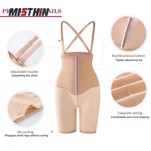 Seamless Women Shoulder Strap Shaping Underwear - Nylon/Spandex, Grade 2 Pressure, Seamless design, Shoulder Strap, Butt Lifter, Corset Panties, Tummy Control, Waist Trainer, ISO Certified, OEM/ODM,Misthin Factory,Seamless Women Shoulder Strap Shaping Underwear - Nylon/Spandex 70/30, Grade 2 Pressure, Seamless design, Shoulder Strap, Butt Lifter, Corset Panties, Tummy Control, Waist Trainer, ISO Certified, OEM/ODM