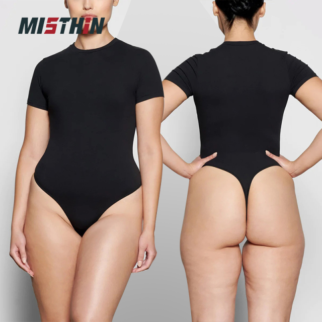 Plus Size Full Body Seamless Shaper with Shoulder Strap - Nylon/Spandex 82/18, Grade 2 Pressure, Tummy Control, ISO Certified, OEM/ODM,Misthin Factory,Plus Size Full Body Seamless Shaper with Shoulder Strap - Nylon/Spandex 82/18, Grade 2 Pressure, Tummy Control, ISO Certified, OEM/ODM