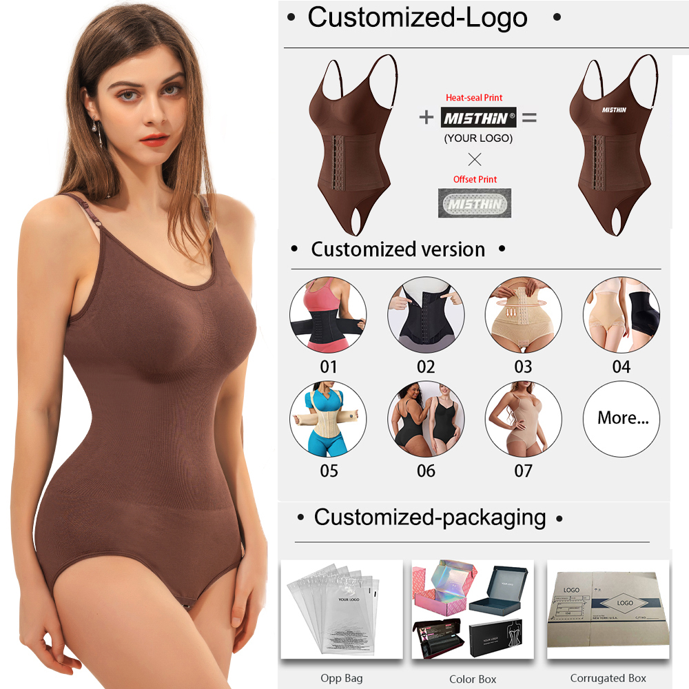 Tummy Control Seamless Bodysuit for Women (Big Size) - Nylon/Spandex 80/20, Grade 2 Pressure, ISO Certified, OEM/ODM,Misthin Factory,Tummy Control Seamless Bodysuit for Women (Big Size) - Nylon/Spandex 80/20, Grade 2 Pressure, ISO Certified, OEM/ODM