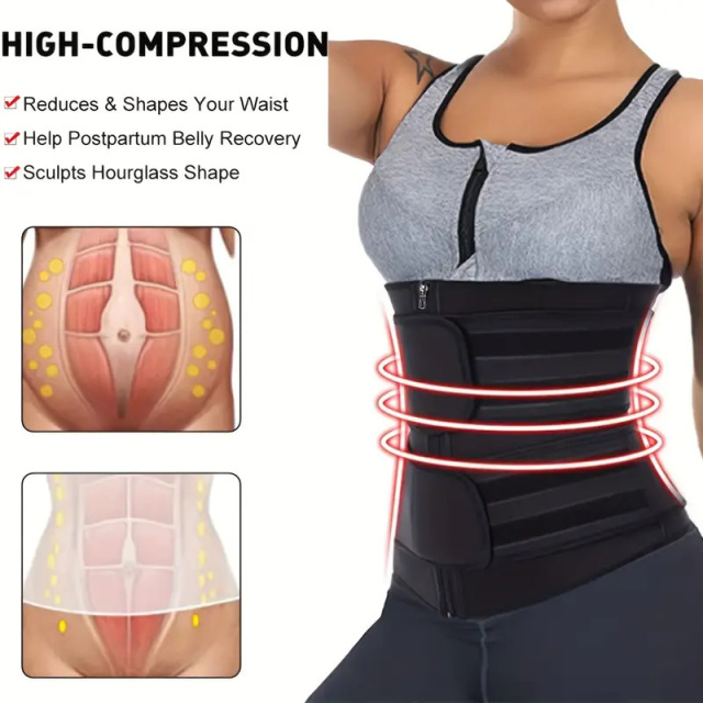 wholesale Waist Trainer Cincher Black Big Size Neoprene Double Belt Zipper Sauna Slimming Women Waist Trainer Corset Shapers,Misthin Factory,wholesale Waist Trainer Cincher Black Big Size Neoprene Double Belt Zipper Sauna Slimming Women Waist Trainer Corset Shapers