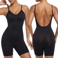 Factory Direct Backless Shapewear for Women Tummy Control Seamless Sculpting Body Shaper,Misthin Factory,Factory Direct Shapewear for Women Tummy Control Bodysuit Open Bust Mid Thigh Seamless Sculpting Body Shaper Bodysuit Tank Tops