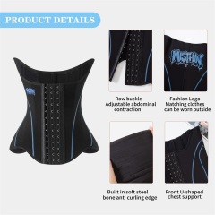 Custom Hourglass Waist Trainer Belt Firm Compression Waist Cincher Shaper Women Tummy Control Sheath,Misthin Factory,23 Steel Bones  Hourglass Waist Trainer Belt Firm Compression Waist Cincher Shaper Women Tummy Control Sheath