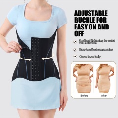Custom Hourglass Waist Trainer Belt Firm Compression Waist Cincher Shaper Women Tummy Control Sheath,Misthin Factory,23 Steel Bones  Hourglass Waist Trainer Belt Firm Compression Waist Cincher Shaper Women Tummy Control Sheath