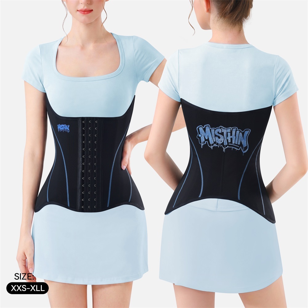 Custom Hourglass Waist Trainer Belt Firm Compression Waist Cincher Shaper Women Tummy Control Sheath,Misthin Factory,23 Steel Bones  Hourglass Waist Trainer Belt Firm Compression Waist Cincher Shaper Women Tummy Control Sheath