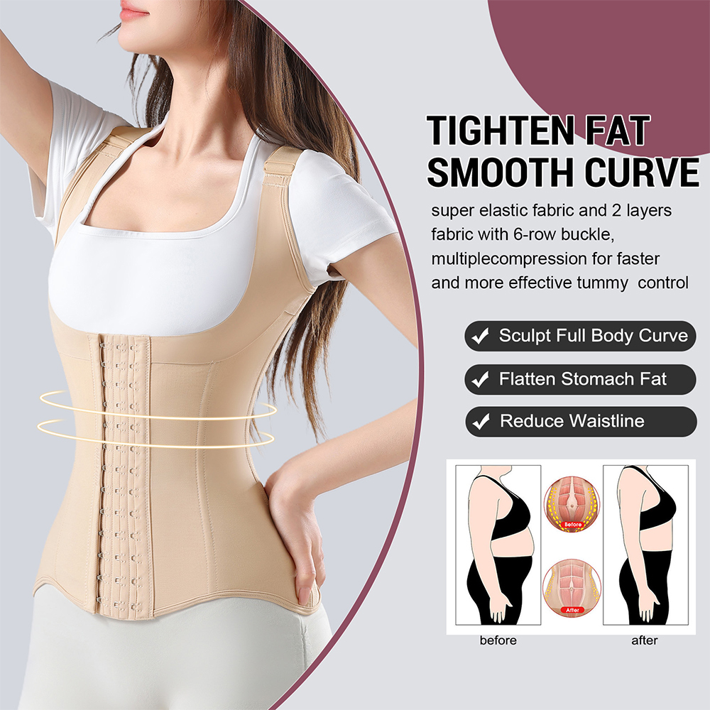 Postpartum Faja Colombianas Waist Trainer Vest Corset Girdles for Women,Misthin Factory,Waist Cinchers Slimming Hourglass Girdle Waistband Postpartum Faha Colombianas Waist Trainer Vest Corset Belt Girdles for Women