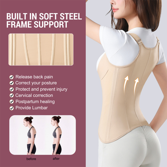 Postpartum Faja Colombianas Waist Trainer Vest Corset Girdles for Women,Misthin Factory,Waist Cinchers Slimming Hourglass Girdle Waistband Postpartum Faha Colombianas Waist Trainer Vest Corset Belt Girdles for Women