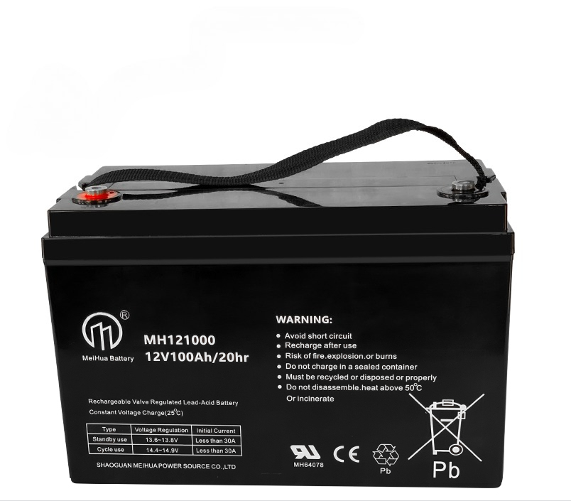 Replacement 12V 100AH VRLA Battery (M8 Terminals) – Sealed Lead Acid Reliable Power for Security & for Ride-On Toys, Alarm Systems & UPS Backup