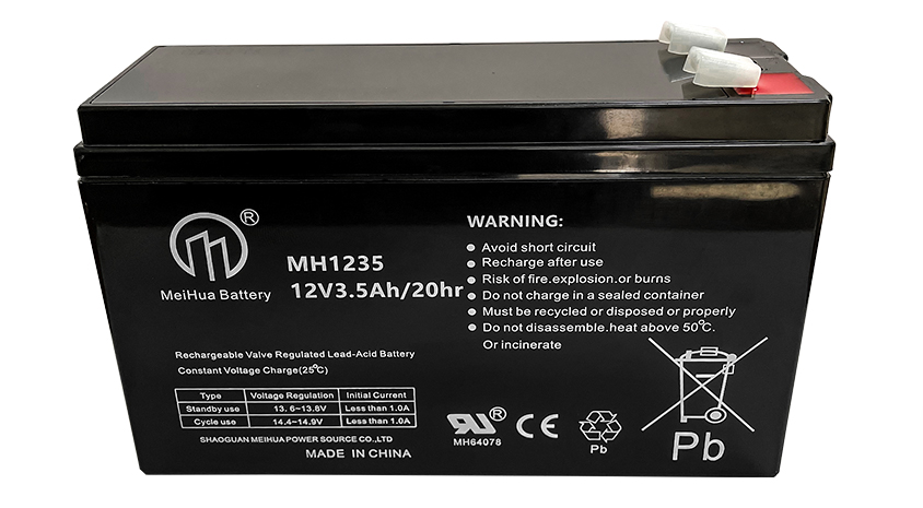 Replacement 12V 3.5AH VRLA Battery (F1 Terminals) – Sealed Lead Acid Reliable Power for Security & for Ride-On Toys, Alarm Systems & UPS Backup