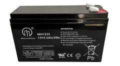 Replacement 12V 3.5AH VRLA Battery (F1 Terminals) – Sealed Lead Acid Reliable Power for Security & for Ride-On Toys, Alarm Systems & UPS Backup