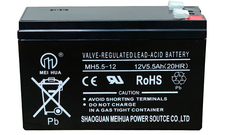 Replacement 12V 5.5AH VRLA Battery (F1 Terminals) – Sealed Lead Acid Reliable Power for Security & for Ride-On Toys, Alarm Systems & UPS Backup