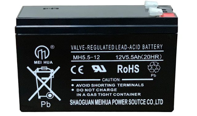 Replacement 12V 5.5AH VRLA Battery (F1 Terminals) – Sealed Lead Acid Reliable Power for Security & for Ride-On Toys, Alarm Systems & UPS Backup