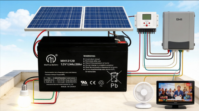 Replacement 12V 5.5AH VRLA Battery (F1 Terminals) – Sealed Lead Acid Reliable Power for Security & for Ride-On Toys, Alarm Systems & UPS Backup