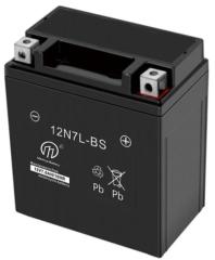 Motorcycle Battery 12N7L-BS Maintenance free AGM battery