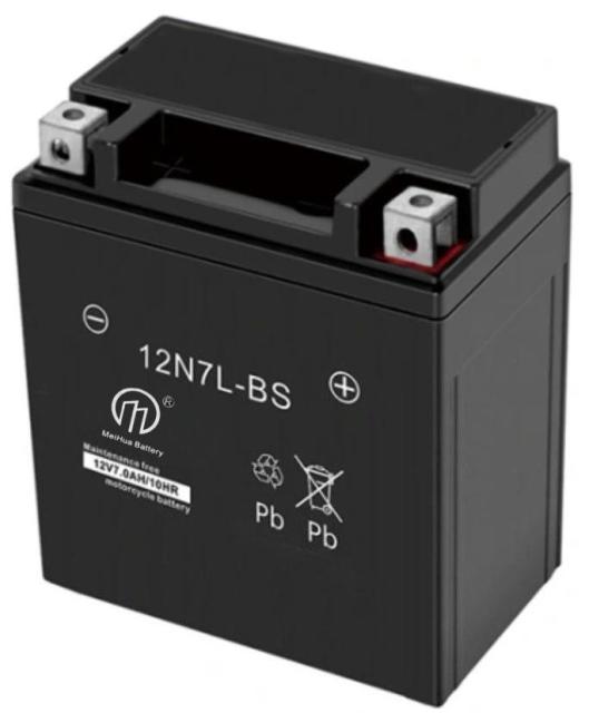 Motorcycle Battery 12N7L-BS Maintenance free AGM battery