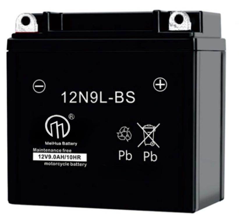 Motorcycle Battery 12N9L-BS Maintenance free AGM battery