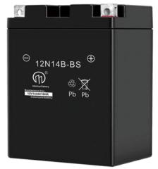 Motorcycle Battery 12N14B-BS Maintenance free AGM battery