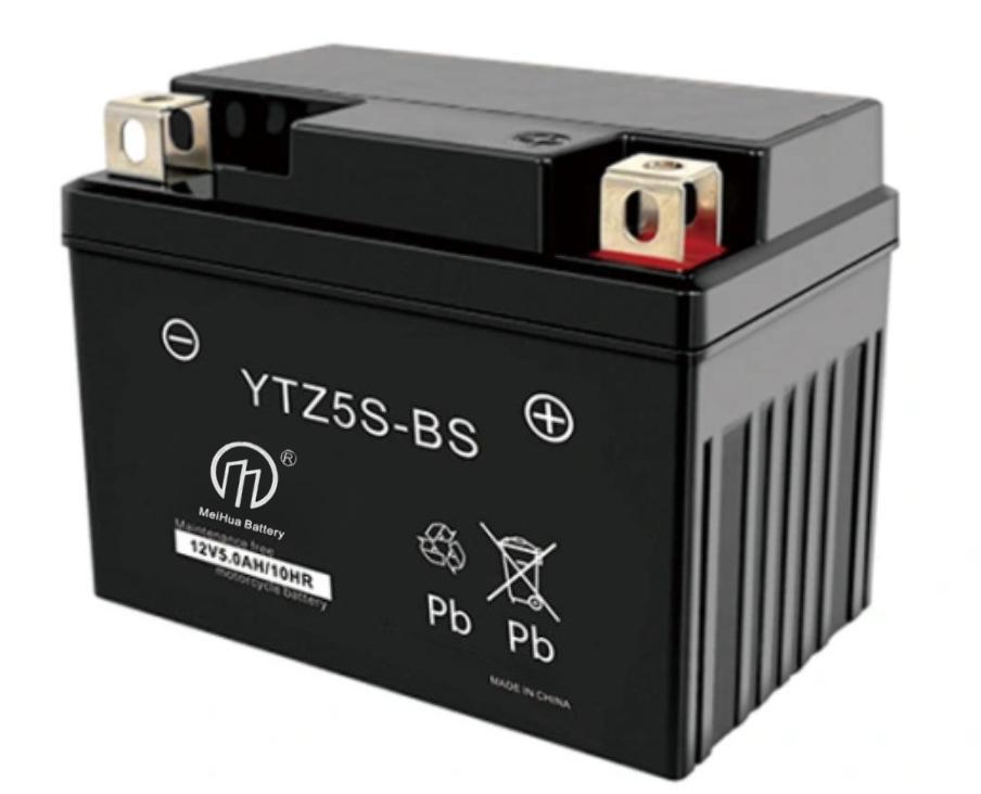 Motorcycle Battery YTZ5S-BS Maintenance free AGM battery