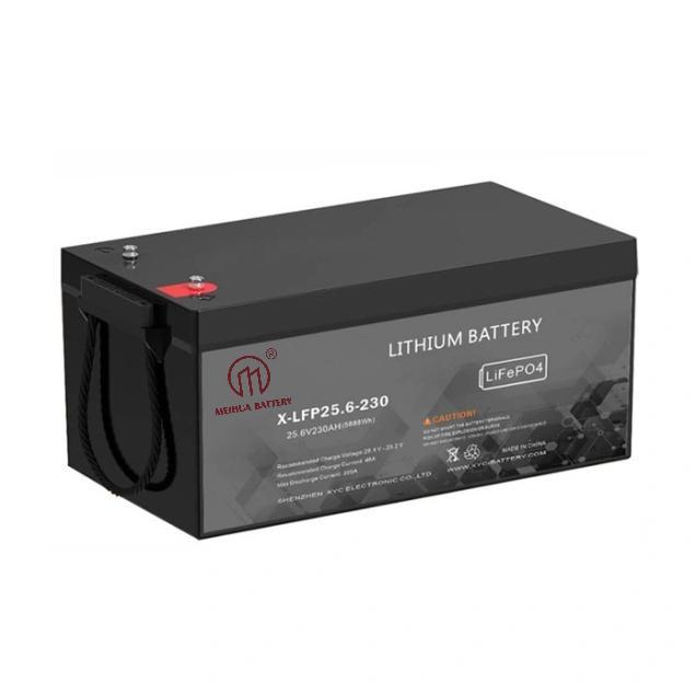 24V 230Ah (5.89kWh) - Heated & Bluetooth lifepo4 lithium battery