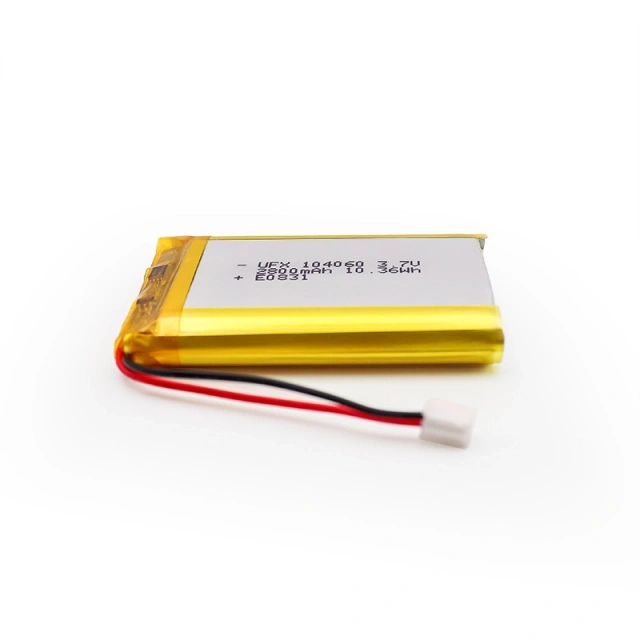 3.7V 2800mAh Lithium Polymer Battery