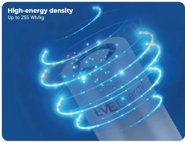 EVE ICR18650/26V 2550mAh / 7.5A/3C