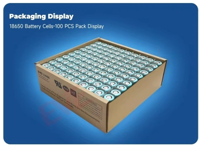 EVE ICR18650/26V 2550mAh / 7.5A/3C