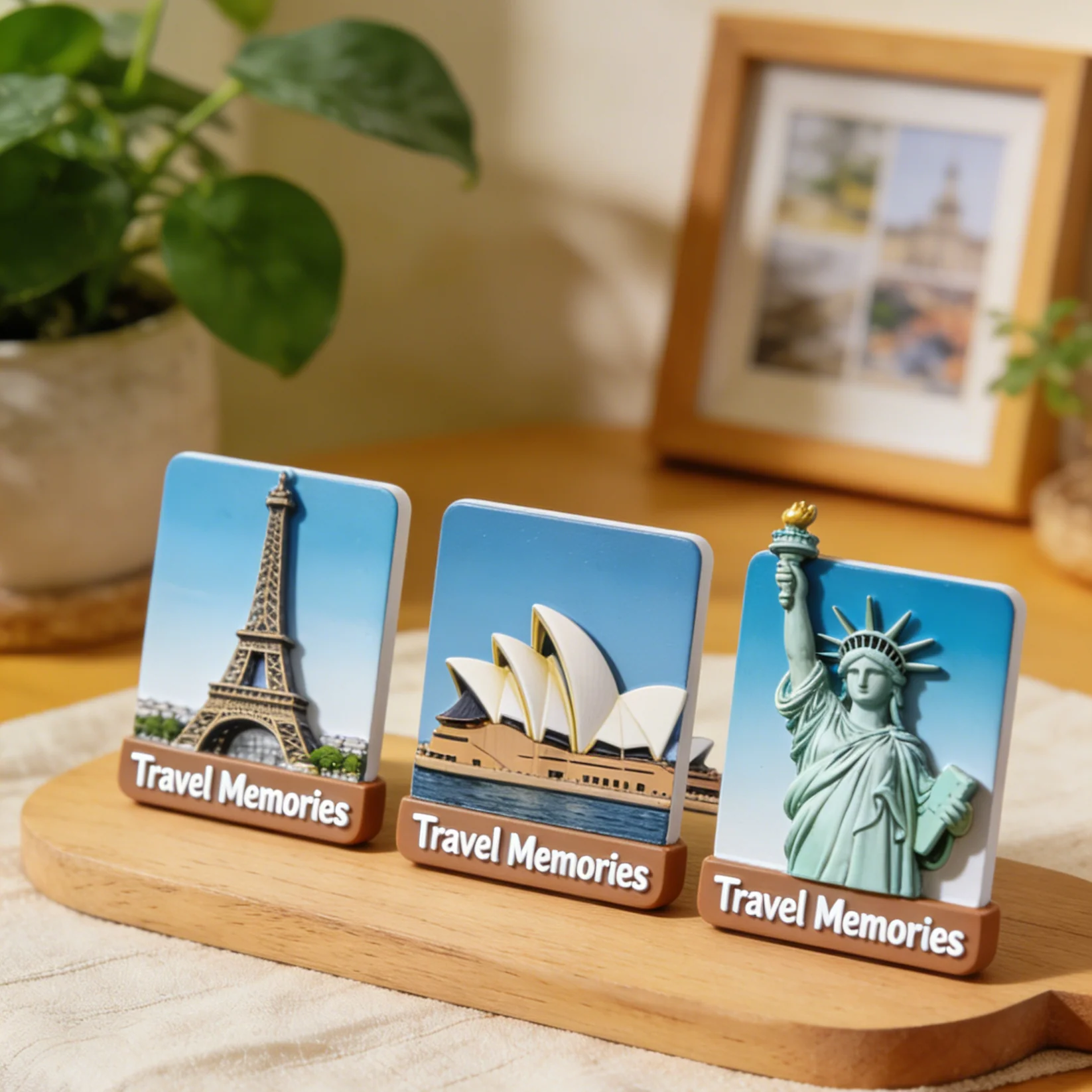 Imitation Enamel Custom refrigerator magnets Crafts