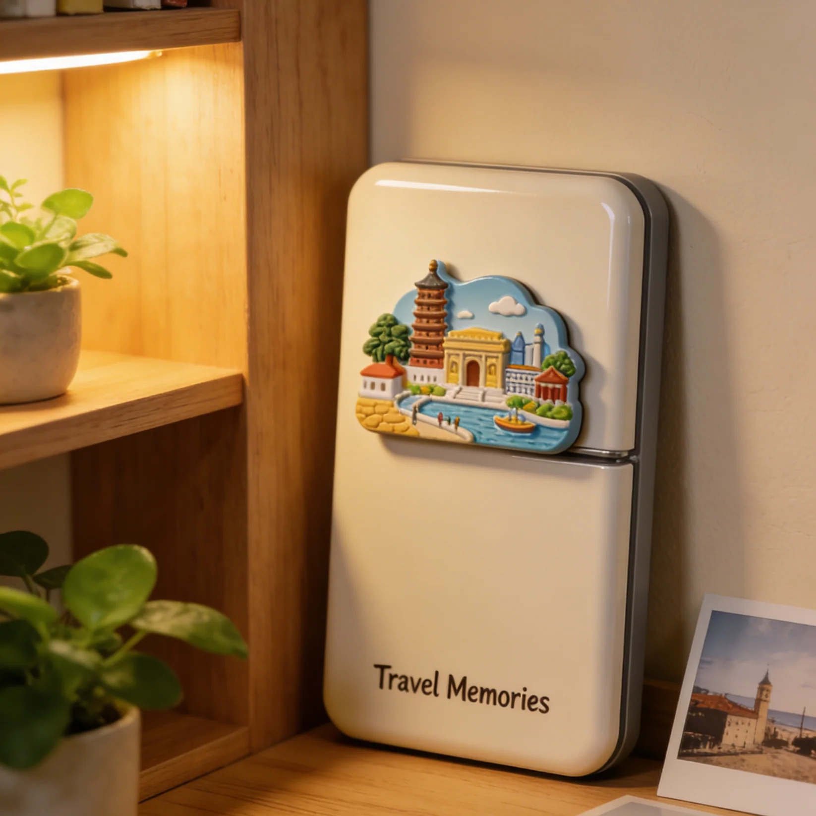 3D Metal Crafts Custom refrigerator magnets
