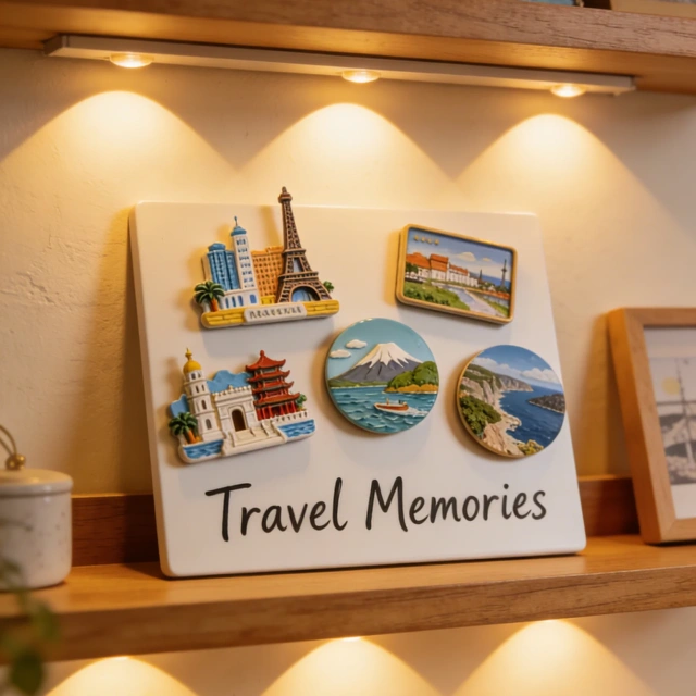 Soft Rubber Process Custom Refrigerator Magnets