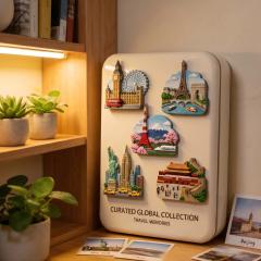 3D Metal Crafts Custom refrigerator magnets