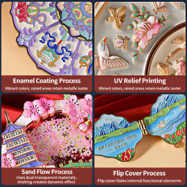 Customizable refrigerator magnets, popular tourist attraction souvenirs, magnetic refrigerator magnets